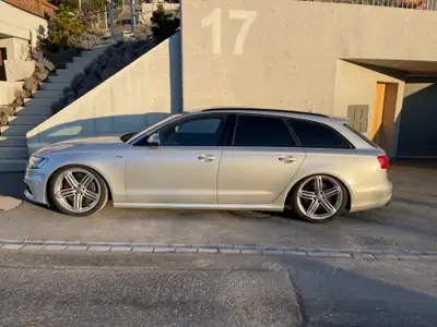 Audi S6 Avant 4.0 TFSI V8 quattro — Break sportif 420 ch, sans accident — side view