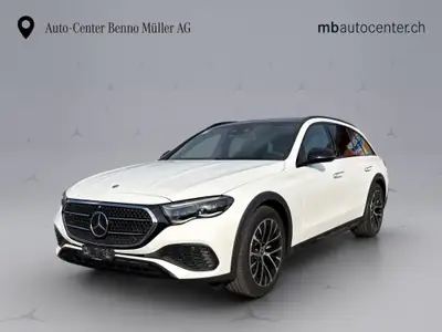 Mercedes-Benz E 450 All-Terrain Avantgarde — Break hybride 4matic, 20 km seulement — vue extérieure
