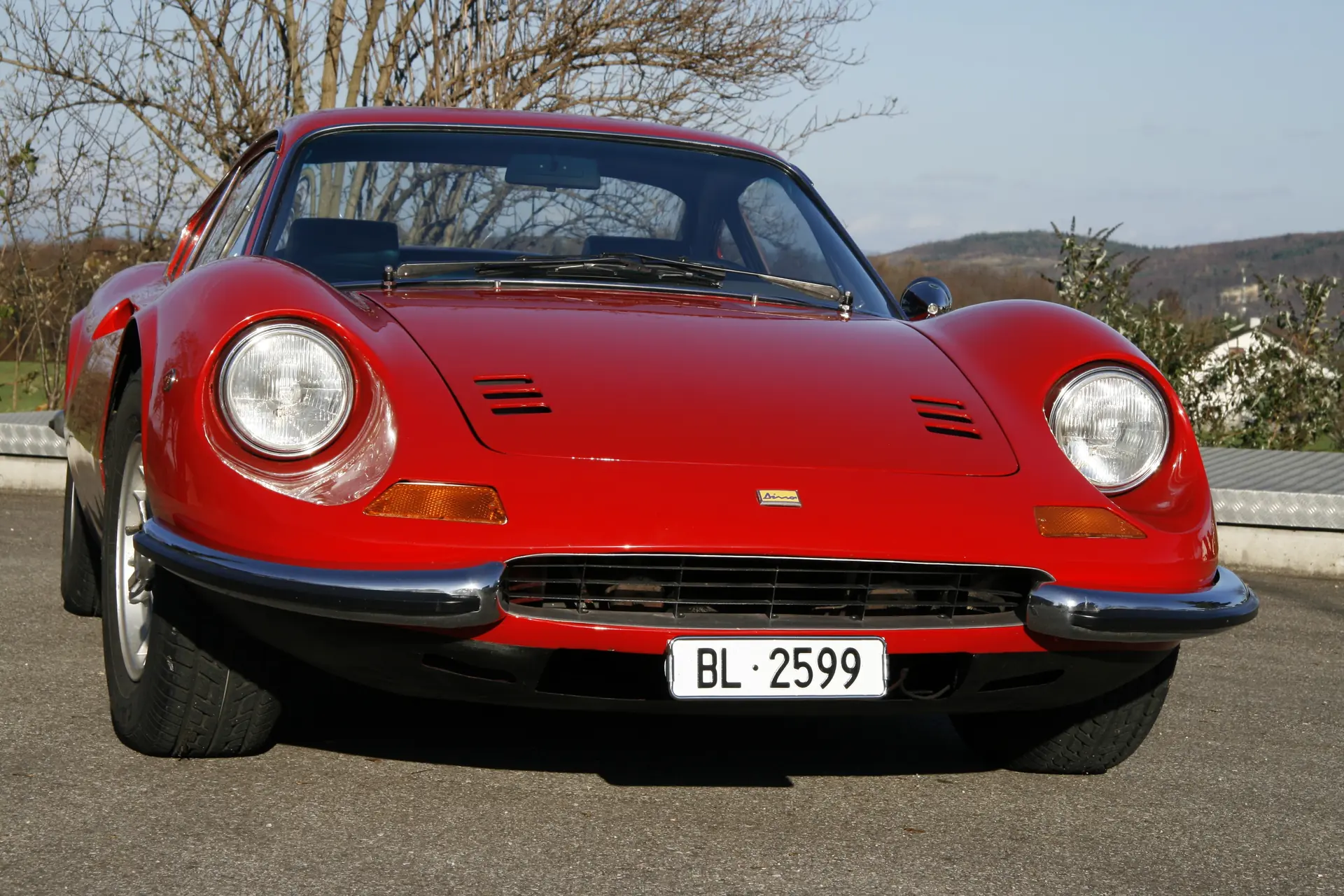 Ferrari Dino 246 GT Série L 1970 — Chef-d'œuvre italien authentique, 40'000 km — vue extérieure