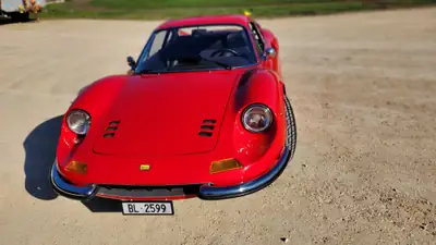 Ferrari Dino 246 GT Série L 1970 — Chef-d'œuvre italien authentique, 40'000 km — Miniature 9