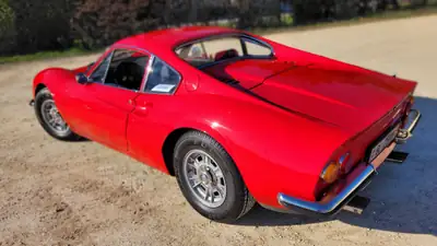 Ferrari Dino 246 GT Série L 1970 — Chef-d'œuvre italien authentique, 40'000 km — Miniature 8