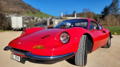 Ferrari Dino 246 GT Série L 1970 — Chef-d'œuvre italien authentique, 40'000 km — Miniature 10