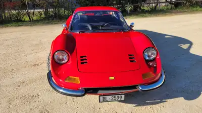 Ferrari Dino 246 GT Série L 1970 — Chef-d'œuvre italien authentique, 40'000 km — Miniature 15