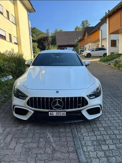 Mercedes-AMG GT 63 S 4Matic+ — Berline musclée 639 ch, entretien complet — side view
