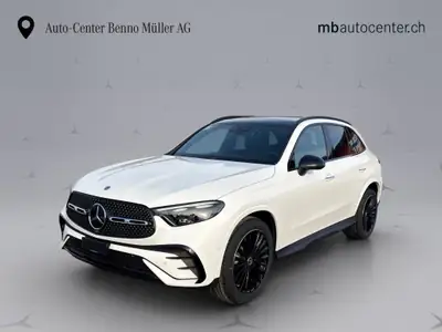 Mercedes-Benz GLC 220 d AMG Line 4MATIC — SUV diesel hybride, technologie de pointe — côté