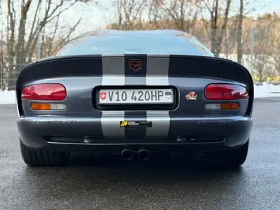 Dodge Viper GTS 2002 — Légende V10, 14'500 km, première main — cruscotto