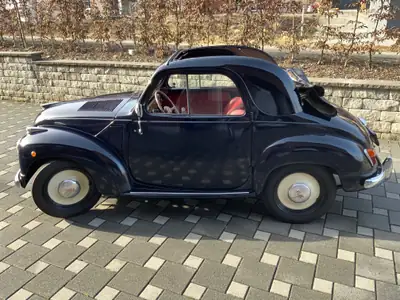 FIAT Topolino C 1950 — Cabriolet légendaire, seulement 7'300 km — côté