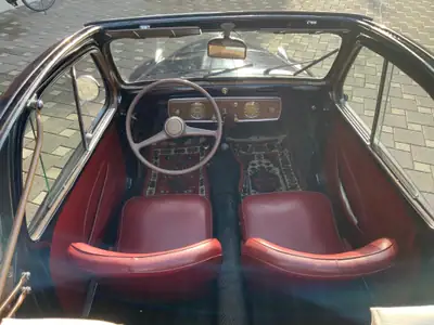 FIAT Topolino C 1950 — Cabriolet légendaire, seulement 7'300 km — tableau de bord