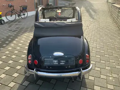 FIAT Topolino C 1950 — Cabriolet légendaire, seulement 7'300 km — intérieur