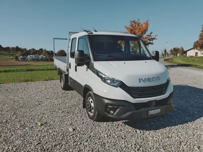 IVECO Daily 35C16A8 — Benne 3 côtés, double cabine 7 places, diesel performant — interni