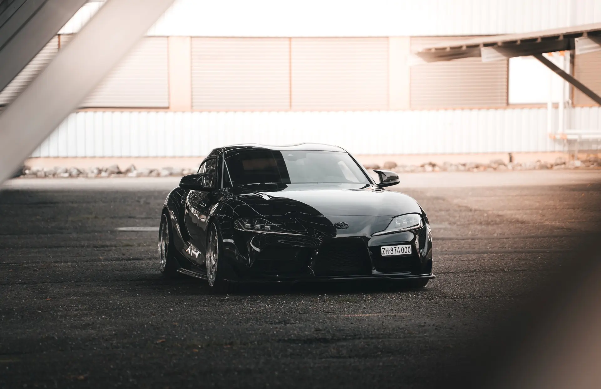 Toyota Supra GR 3.0i Turbo Race — Coupé sportif 340 ch, préparation haut de gamme — vue extérieure