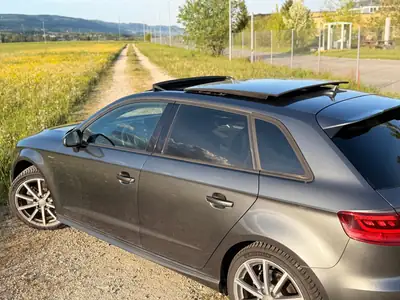 Audi A3 Sportback 1.4 e-tron — Hybride rechargeable performant, 171'000 km, sans accident — side view