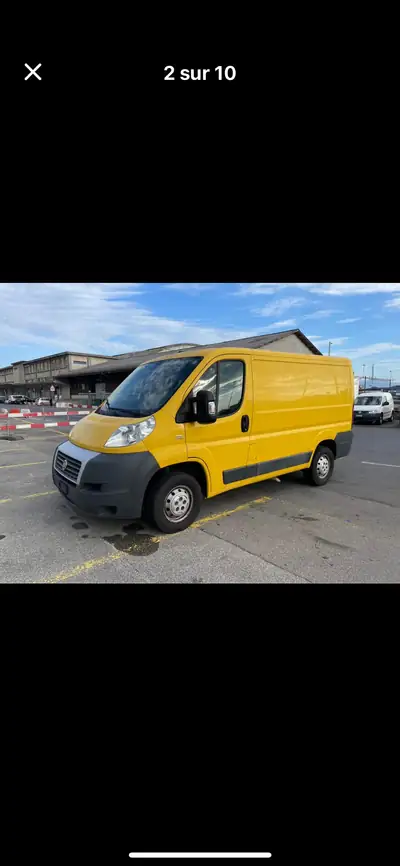 Fiat Ducato 15 2.3 MJ — Utilitaire robuste diesel, 75'000 km seulement — vista esterna
