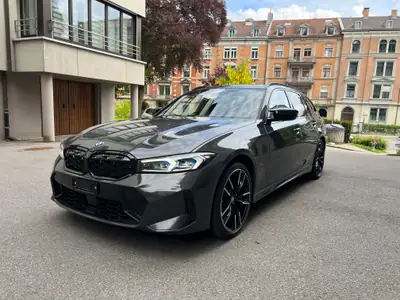 BMW M340i xDrive — Break sportif hybride avec garantie constructeur jusqu'en 2028 — côté