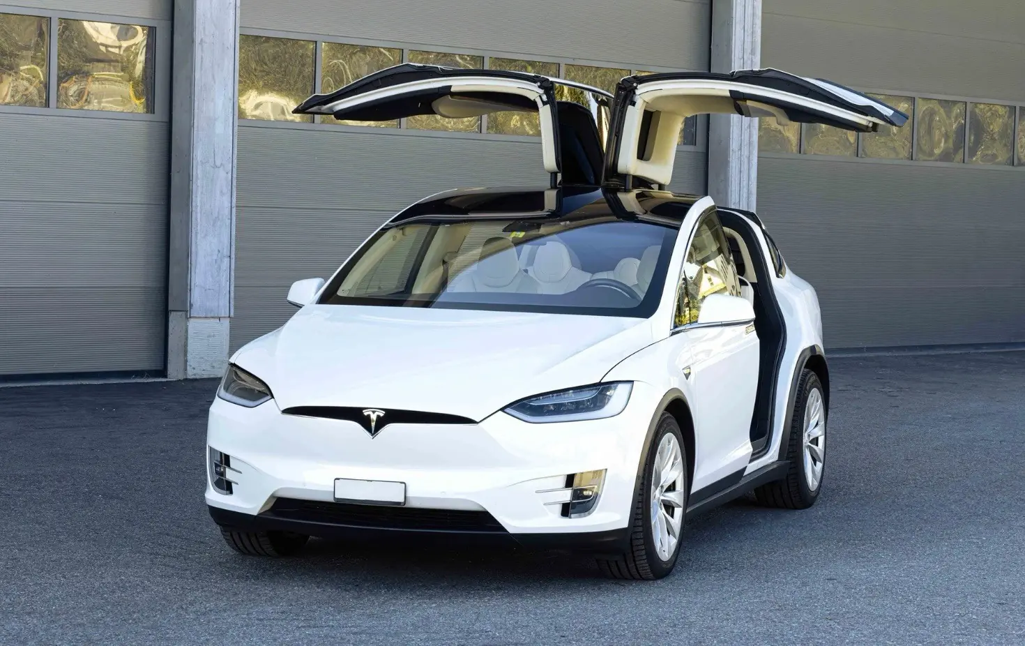 Tesla Model X 100D — SUV électrique 7 places, Full Self Driving inclus