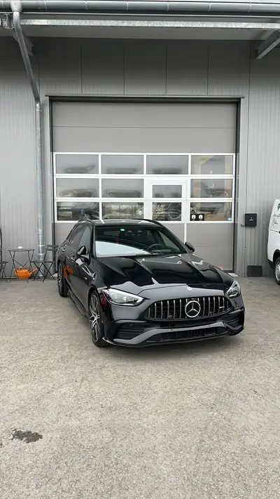 Mercedes-Benz C 43 AMG T 4Matic — Break sportif hybride, 408 ch et 65'000 km — fianco