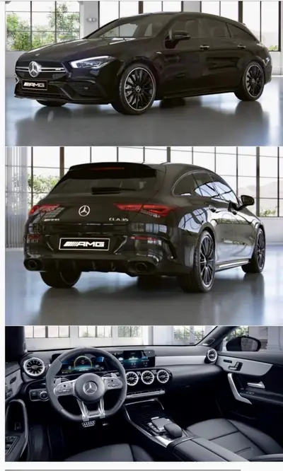 Mercedes-Benz CLA 35 AMG Shooting Brake — Polyvalence sportive 4Matic, 99 500 km — Seitenansicht