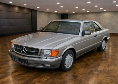 Mercedes-Benz 500 SEC — Coupé V8 classique, moteur légendaire, entretien complet — Außenansicht