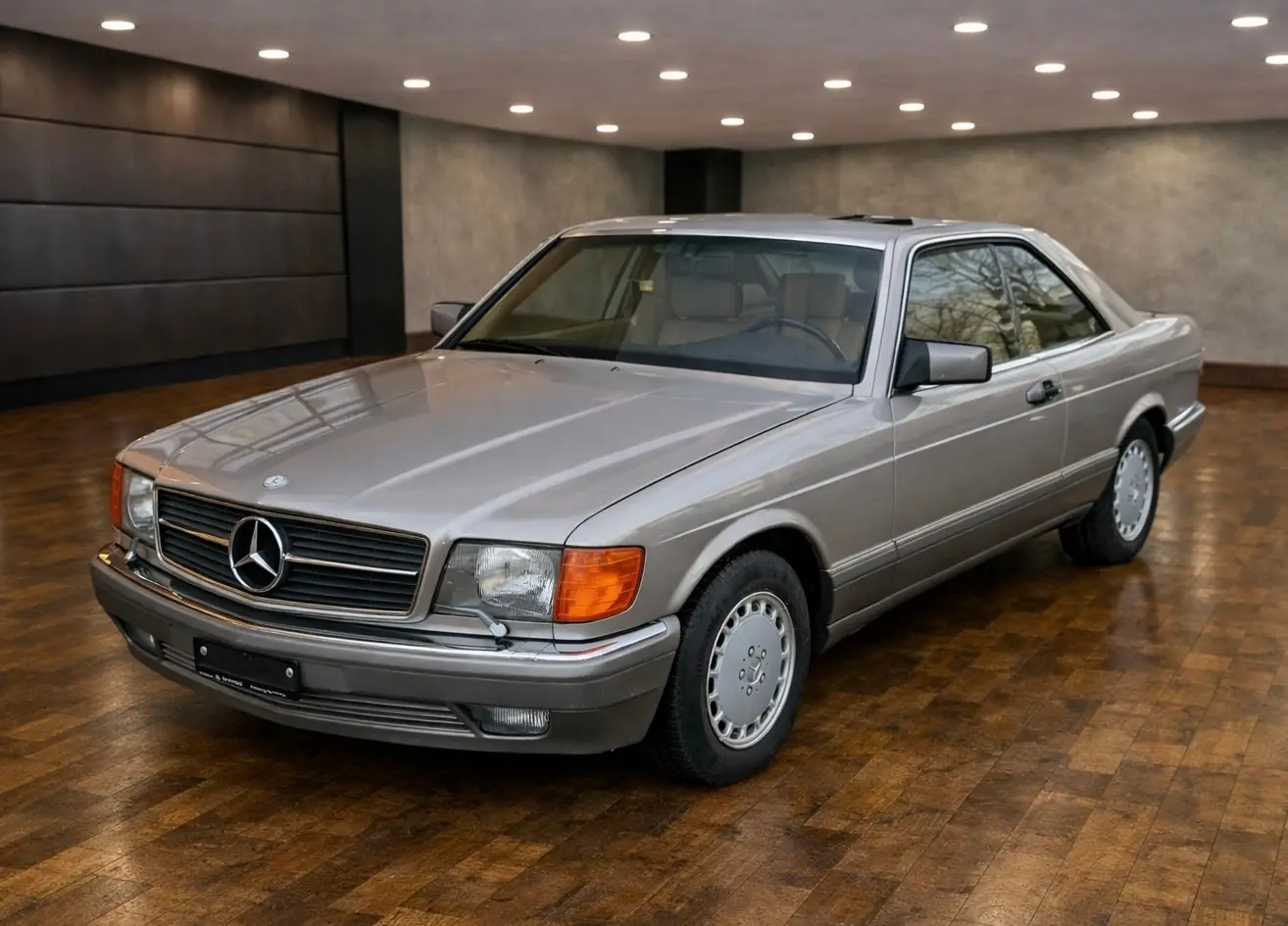 Mercedes-Benz 500 SEC — Coupé V8 classique, moteur légendaire, entretien complet — Außenansicht