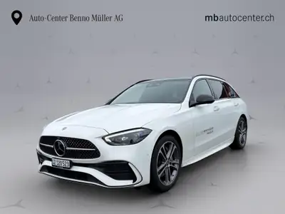 Mercedes-Benz Classe C 220 d AMG Line 4matic Kombi — Monospace premium diesel, transmission intégrale — vue extérieure