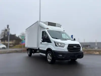 Ford Transit 2021 — Camion frigorifique 2 zones, 35'000 km, diesel automatique — Außenansicht