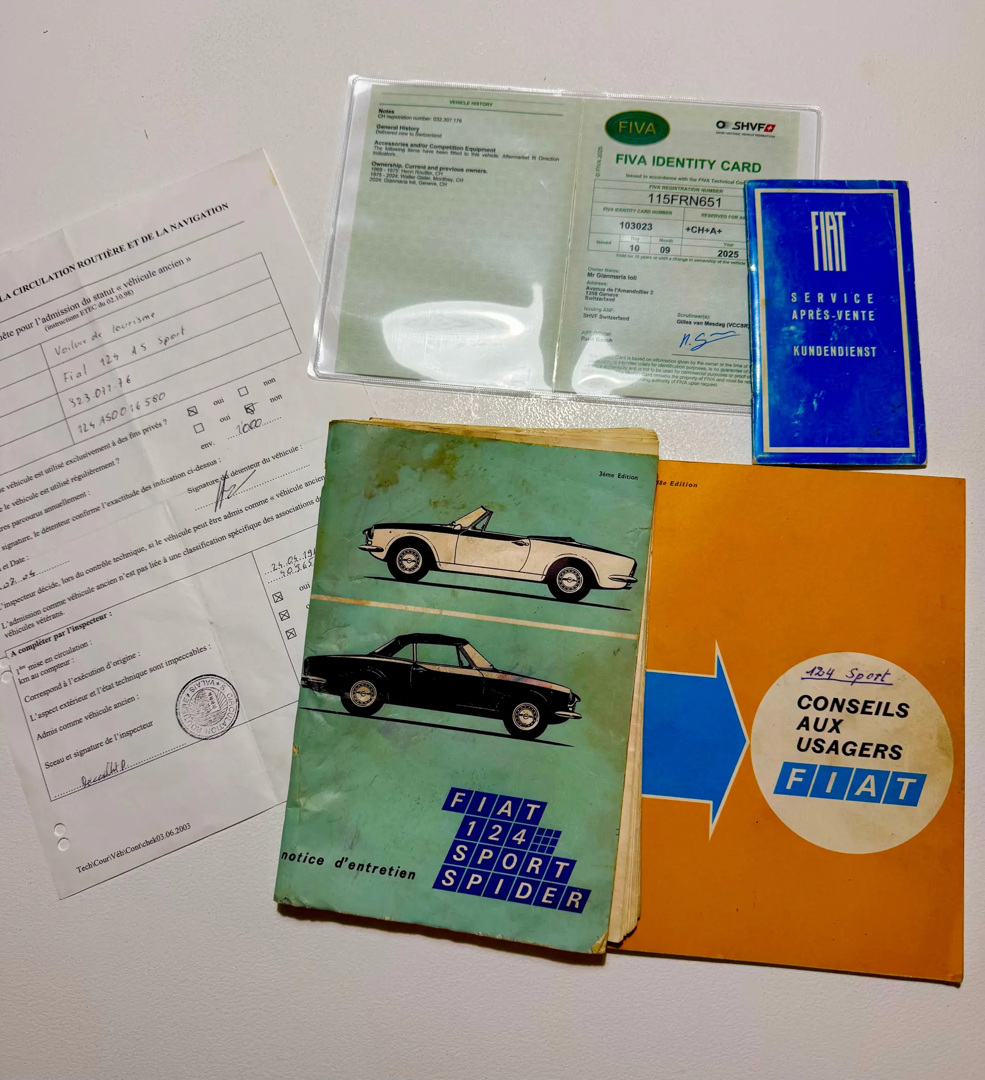 Fiat 124 Spider 1969 occasion Geneva — 4