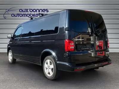VW T6 Caravelle 2.0 TSI Comfortline 4Motion — Monospace 7 places, roulage bas, entretien complet — côté