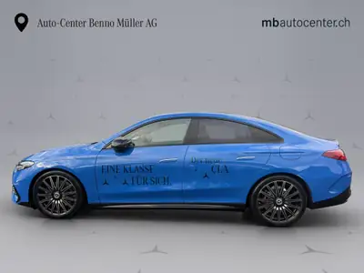 Mercedes-Benz CLA 220 AMG Line 4matic — Berline compacte hybride, puissance et efficacité — côté