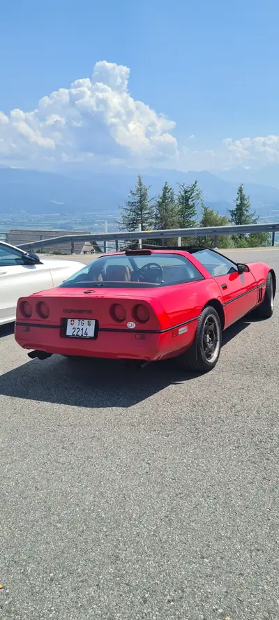 Chevrolet Corvette Targa Veteran 1991 — Légende américaine décapotable, 79'000 km — Detail