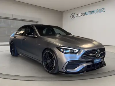 Mercedes-Benz C 300 4Matic AMG Line — Berline sportive, faible kilométrage, origine suisse — vista posteriore