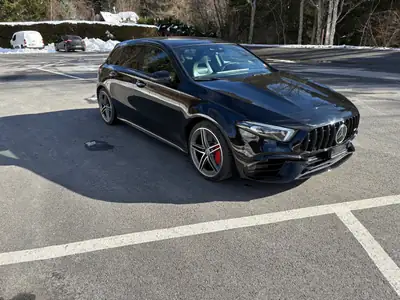 Mercedes-AMG A 45 S 4Matic+ — Compacte sportive 422 ch, service gratuit 10 ans — arrière