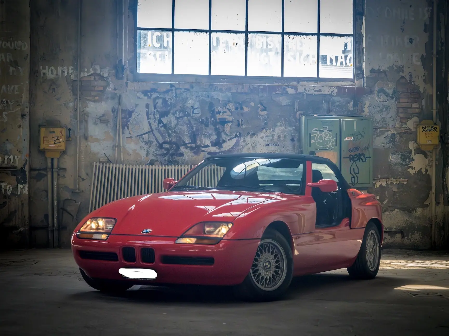 BMW Z1 Roadster 1990 — Cabriolet légendaire, 27 ans chez le même propriétaire, état d'origine — Außenansicht