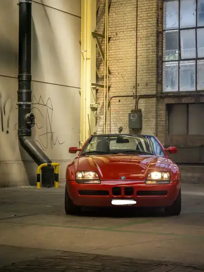 BMW Z1 Roadster 1990 — Cabriolet légendaire, 27 ans chez le même propriétaire, état d'origine — Seitenansicht