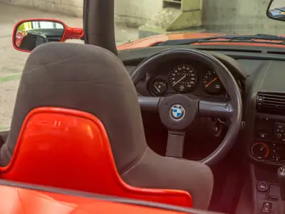 BMW Z1 Roadster 1990 — Cabriolet légendaire, 27 ans chez le même propriétaire, état d'origine — Miniatur 9
