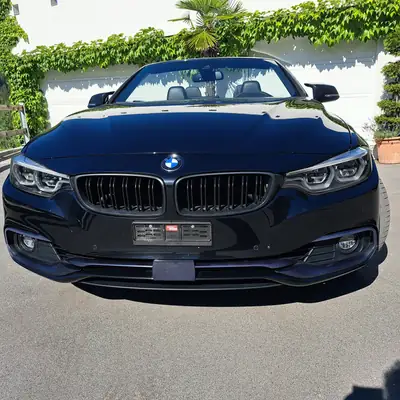 BMW 430i Cabriolet xDrive — Roadster sportif, intérieur premium noir — dettaglio