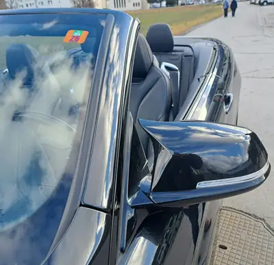 BMW 430i Cabriolet xDrive — Roadster sportif, intérieur premium noir — Miniatura 9