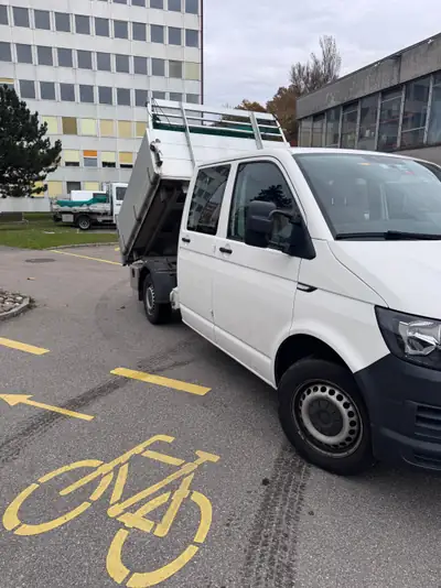 VW T6 2.0 TDI 4Motion — Utilitaire robuste, traction intégrale et 145'000 km — Seitenansicht