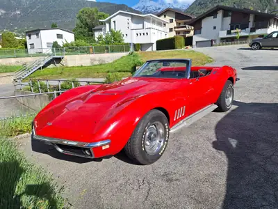 Chevrolet Corvette Big Block 1968 — Cabriolet légendaire, moteur 396 ch — vue extérieure