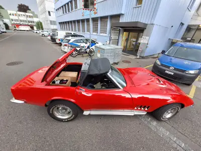 Chevrolet Corvette Big Block 1968 — Cabriolet légendaire, moteur 396 ch — tableau de bord