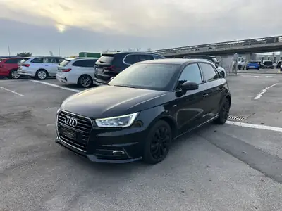 Audi A1 Sportback S-Line 1.4 TFSI — Design noir intégral, garantie 2 ans — Seitenansicht