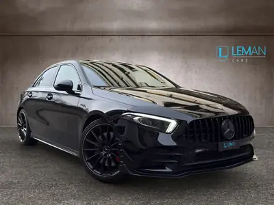 Mercedes-AMG A 35 4Matic Speedshift — Compacte sportive 306 ch, 75'000 km — arrière