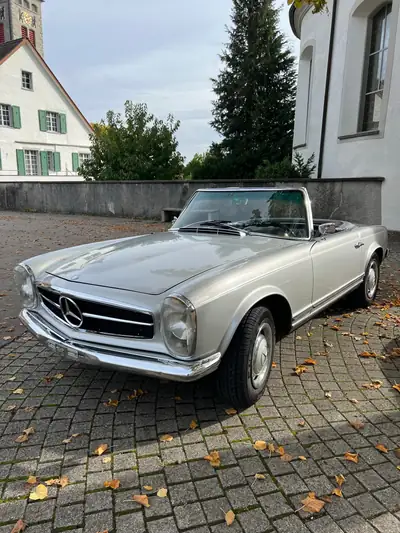 Mercedes-Benz SL 250 1967 — Cabriolet mythique, 107'711 km, histoire certifiée — Seitenansicht