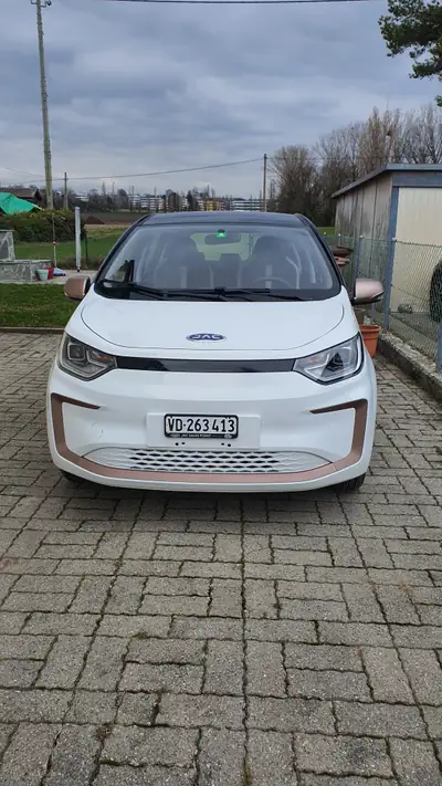 JAC e-JS1 31kWh — Citadine électrique compacte, 6 400 km seulement — Heckansicht