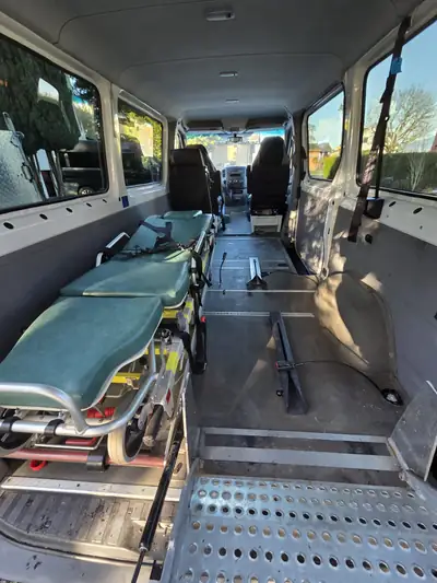 VW Crafter 2012 — Fourgon aménagé pour transport adapté, 253 000 km — Armaturenbrett