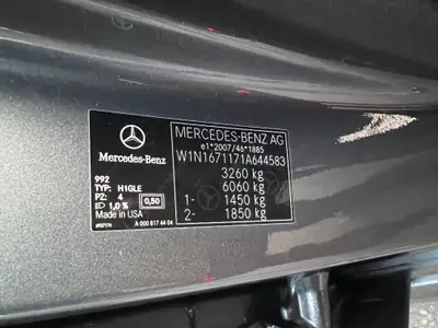 Mercedes-Benz GLE 350 de 4Matic AMG Line — SUV hybride diesel rechargeable, 62'000 km — Miniatura 13