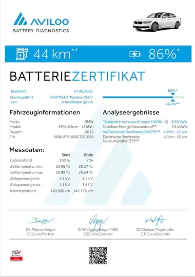 BMW 530e xDrive — Berline hybride rechargeable, entretien impeccable et garantie active — Miniature 10