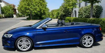 Audi S3 Cabriolet 2.0 TFSI quattro — Roadster sportif, 310 ch et seulement 29 200 km — Seitenansicht