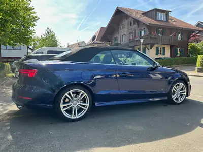 Audi S3 Cabriolet 2.0 TFSI quattro — Roadster sportif, 310 ch et seulement 29 200 km — Armaturenbrett