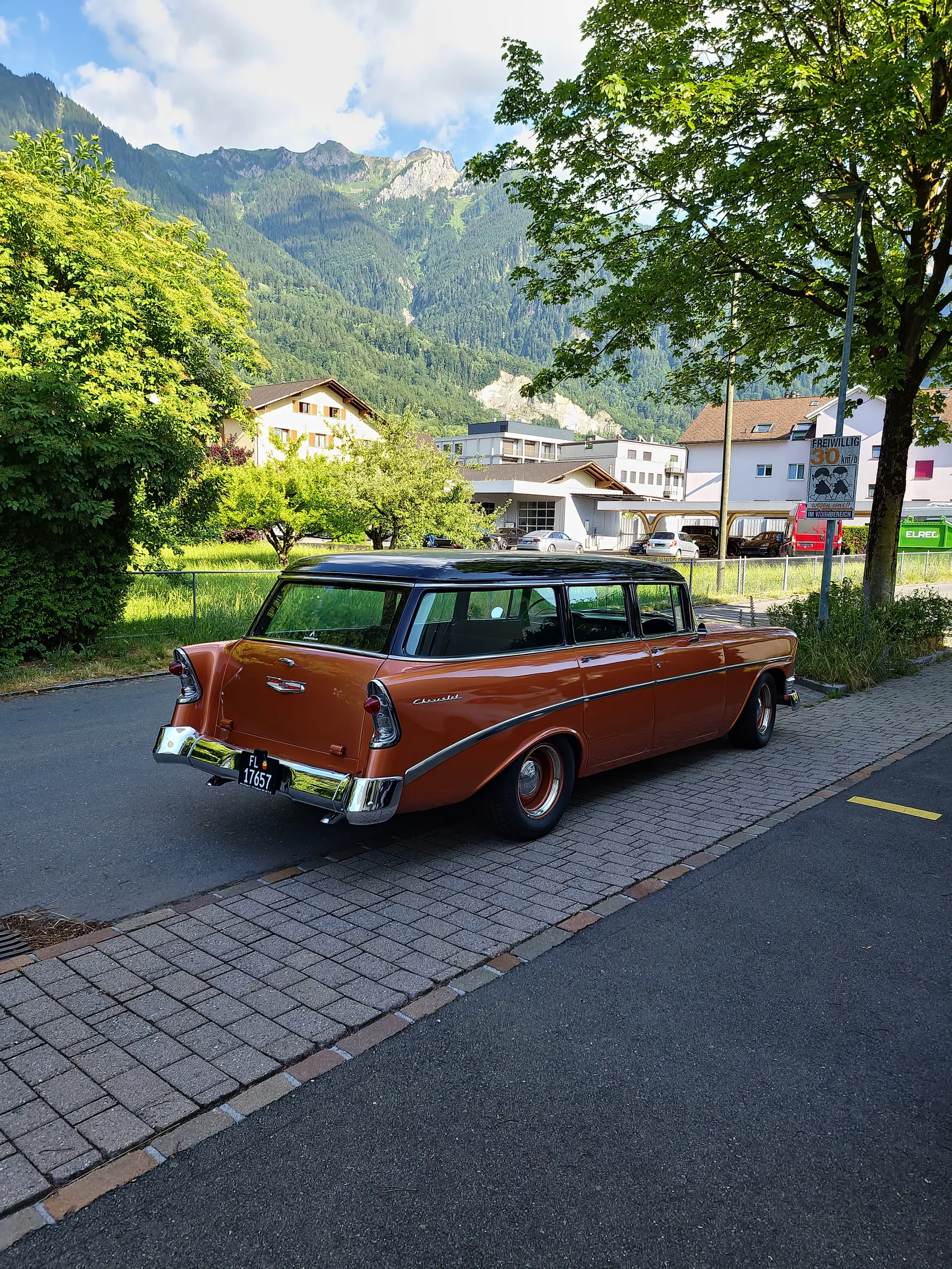 Chevrolet Belair 1956 occasion Triesen — 2