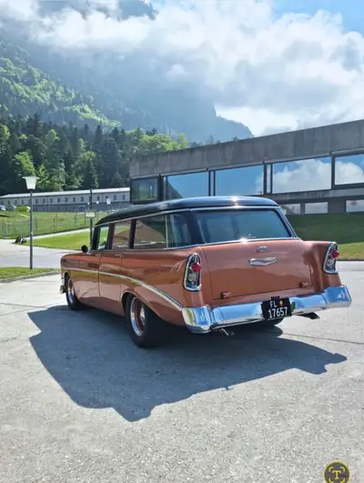Chevrolet Bel Air 1956 — Icône américaine, break spacieux et moteur V8 puissant — Detail